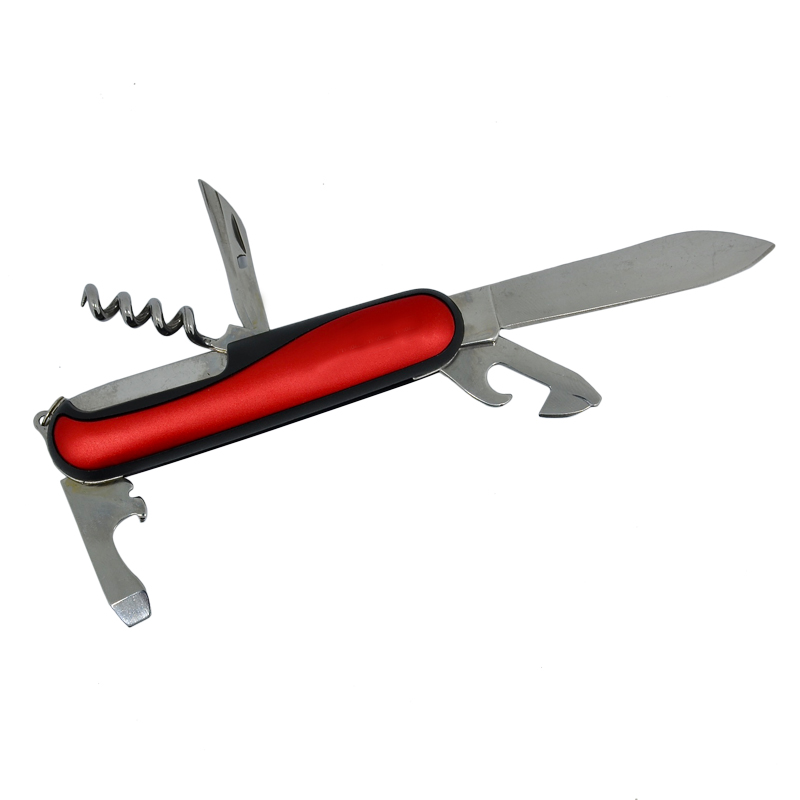 #10031 5 in 1 Multi-purpose camping knife with wine opener